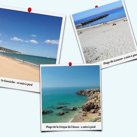 Le Paradis - Vue Imprenable Sur La Mer Sète Eksteriør bilde