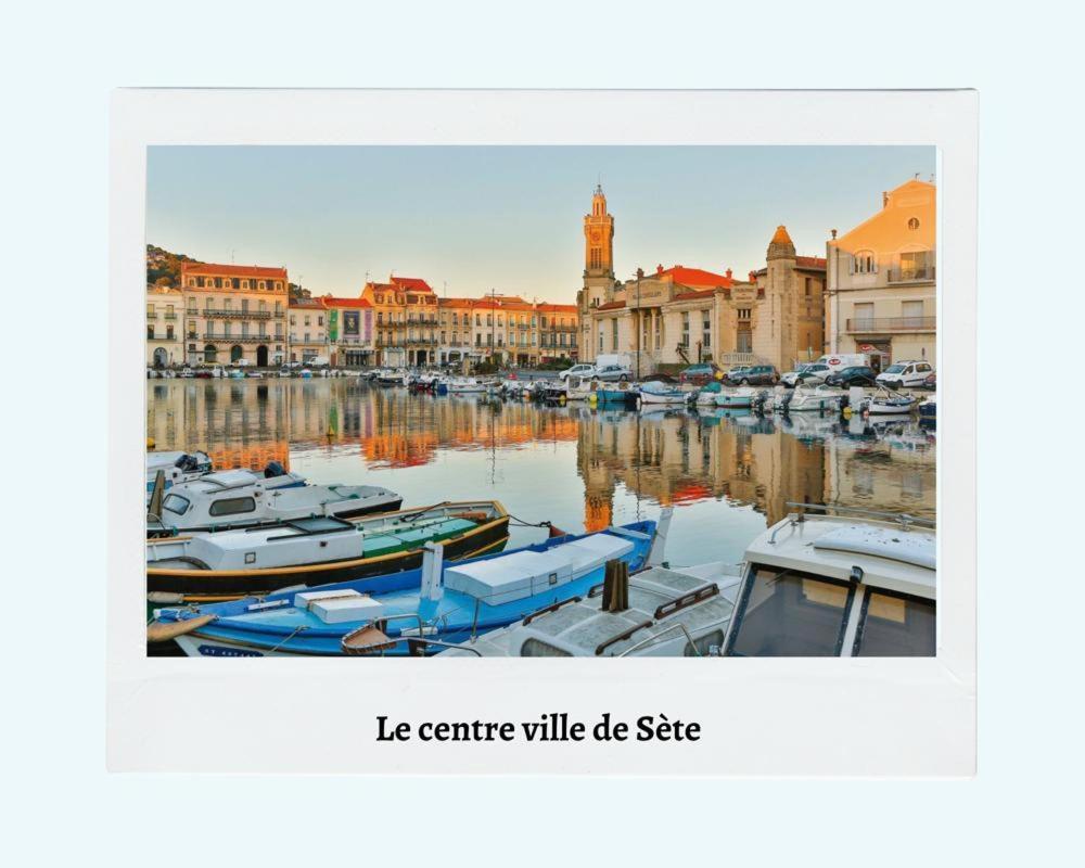 Le Paradis - Vue Imprenable Sur La Mer Sète Eksteriør bilde